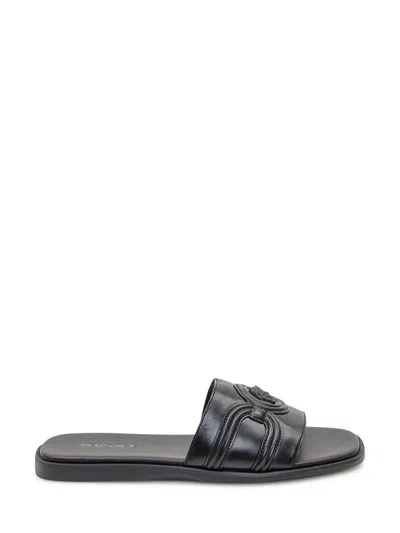 Versace Round Toe Slippers