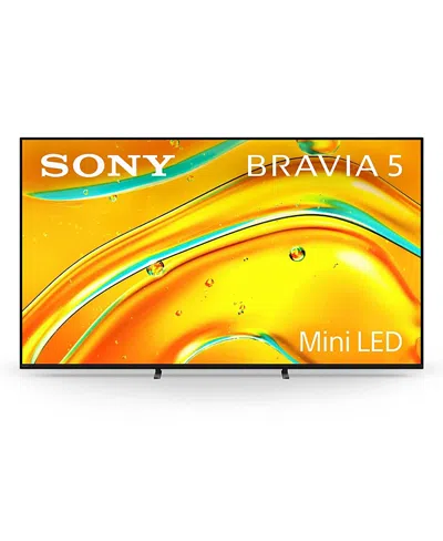 Sony Bravia 5 65 Mini Led 4k Hdr Google Tv (2025) In Yellow