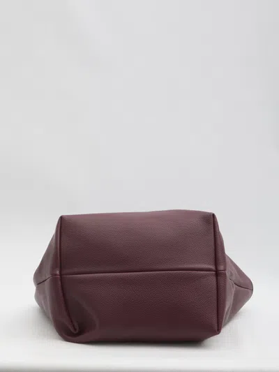 Gucci Borsa Shopping Reversibile In Pelle Bordeaux Donna In Brown