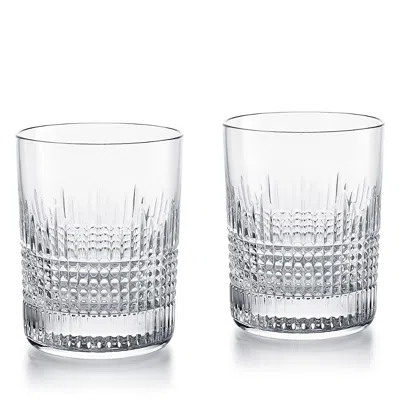 Baccarat Nancy Tumbler #2, Set Of 2 In Transparent