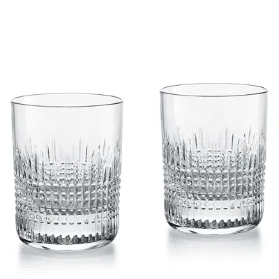 Baccarat Nancy Tumbler #3, Set Of 2 In Transparent
