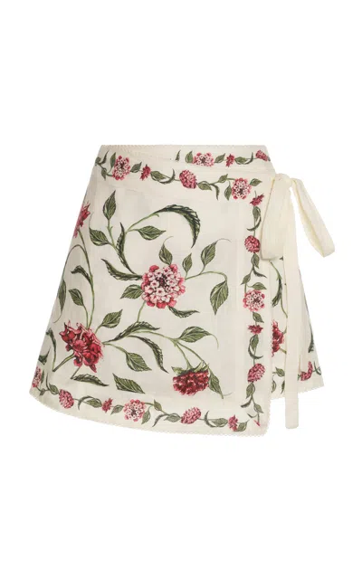 Agua By Agua Bendita Luna Quebrada Skirt Multicolor