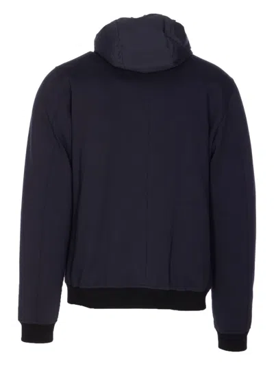 Moorer Padded Jacket With Removable Hood And Zip Pockets