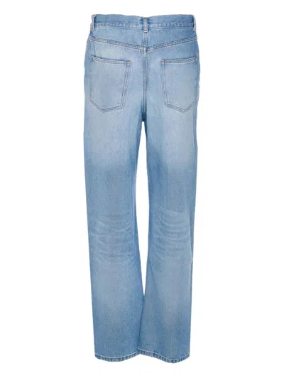 Apc A.p.c. Straight Leg Jeans In Blue