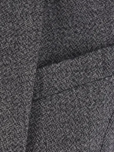 Alexander Mcqueen T-bar Lace Detailed Jacket In Gray