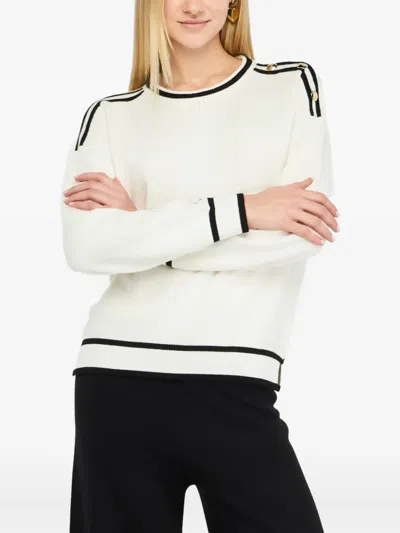 Liu •jo Liu Jo Sweaters In White
