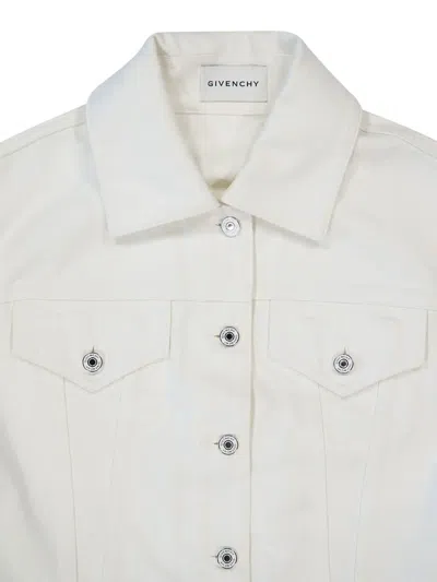 Givenchy Cocoon Denim Jacket In White