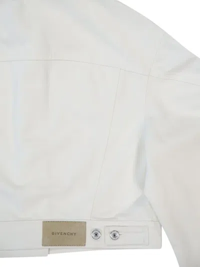 Givenchy Cocoon Denim Jacket In White