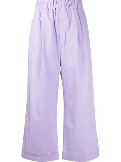 Jejia Elasticated-waist Cotton Culottes