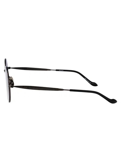 Matsuda Brushed Ruthenium- Metal Sunglasses