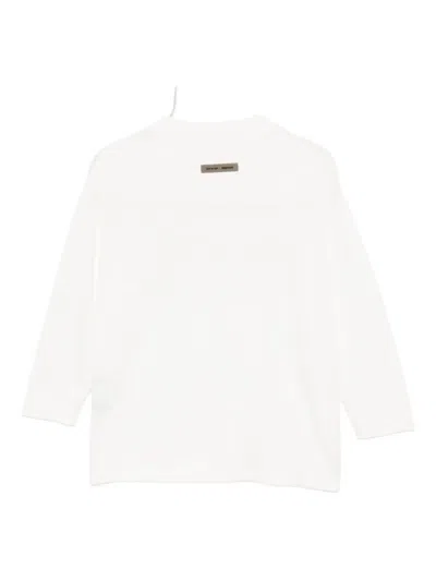 Essentials Classic Long-sleeves T-shirt In White