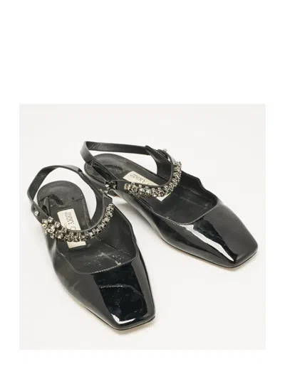 Pre-owned Jimmy Choo Leather Ballet Flats