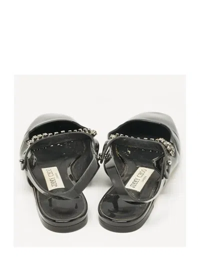 Pre-owned Jimmy Choo Leather Ballet Flats