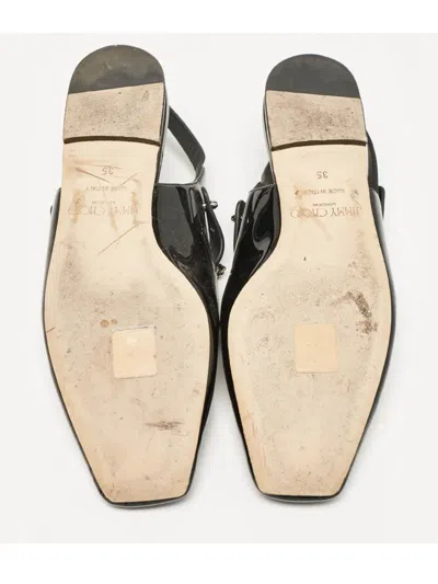 Pre-owned Jimmy Choo Leather Ballet Flats