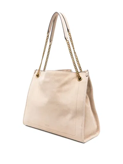 Ralph Lauren Chain-strap Suede Tote Bag