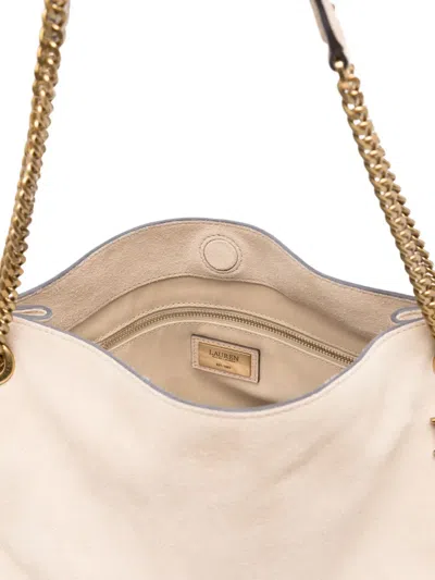 Ralph Lauren Chain-strap Suede Tote Bag