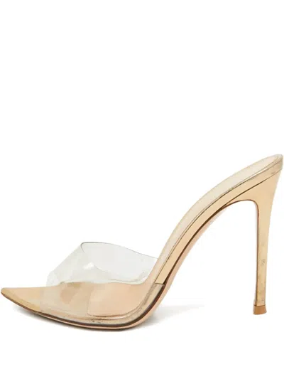 Pre-owned Gianvito Rossi  105mm Slip-on Sandals