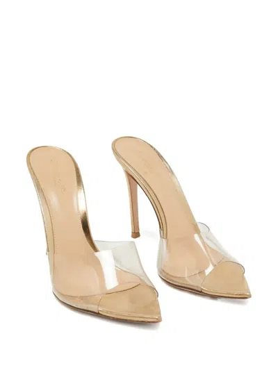 Pre-owned Gianvito Rossi  105mm Slip-on Sandals
