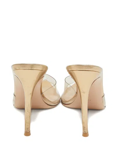 Pre-owned Gianvito Rossi  105mm Slip-on Sandals