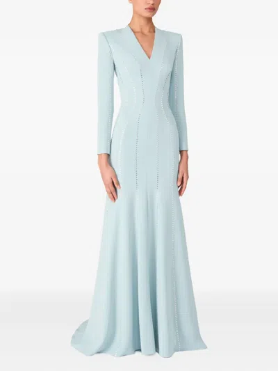 Jenny Packham Victoire Rhinestone-embellished Maxi Gown