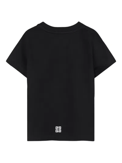 Givenchy Logo-print Short-sleeves T-shirt In Black