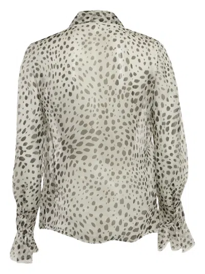 Pre-owned Miu Miu 2024 Ruffled-trim Blouse