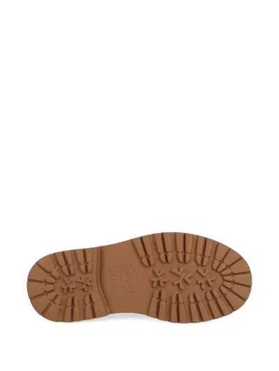 Diemme Maggiore Embroidered Mules In Neutral