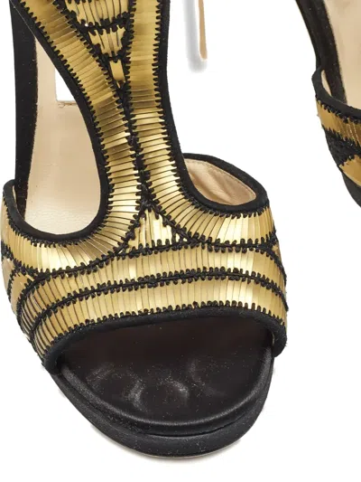 Pre-owned Jimmy Choo 2024 Embellished Sandals