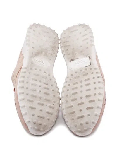 Pre-owned Tod's Vintage  Suede Perforated Sneakers