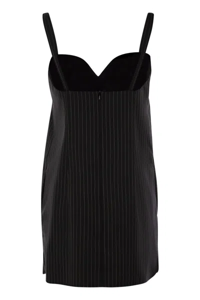 Max Mara Maxmara Women Elam - Pinstripe Wool Cloth Dress