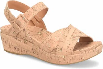 Kork-ease Women's Myrna 2.0 Sandal In Cork/gold