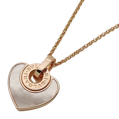 Pre-owned Bvlgari Pink Gold (18k) Necklace ()