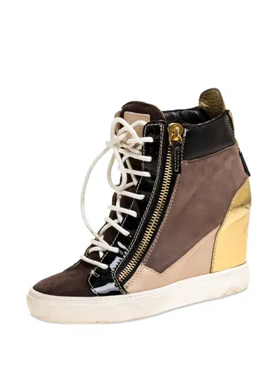Pre-owned Giuseppe Zanotti Vintage 80mm Leather Sneakers
