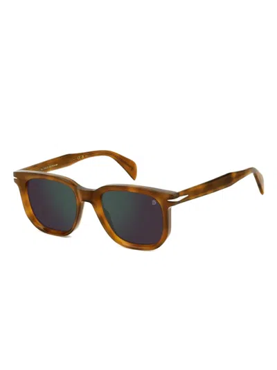 David Beckham Eyewear Square Sunglasses In Multi