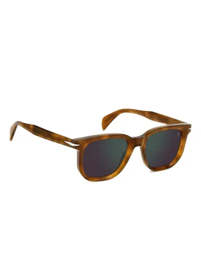 David Beckham Eyewear Square Sunglasses In Multi