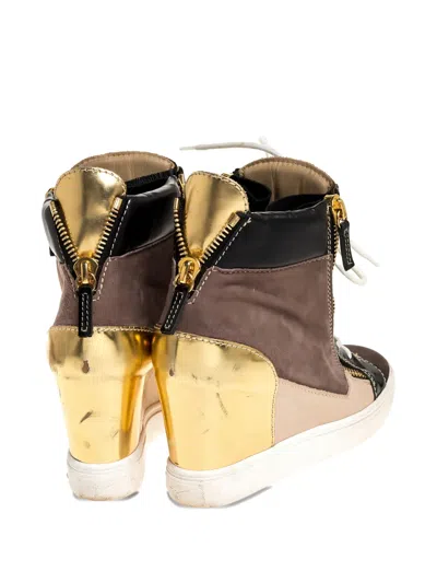Pre-owned Giuseppe Zanotti Vintage 80mm Leather Sneakers