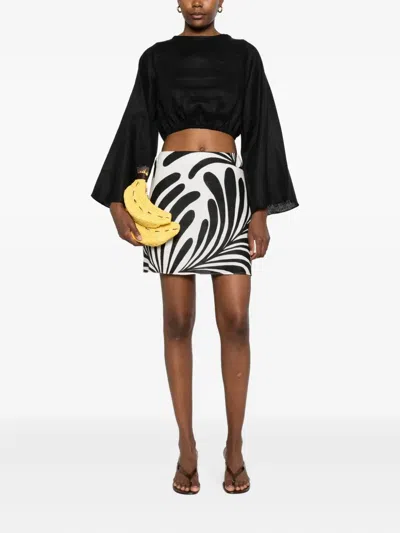 Cala De La Cruz Eve Mini Skirt In Multi