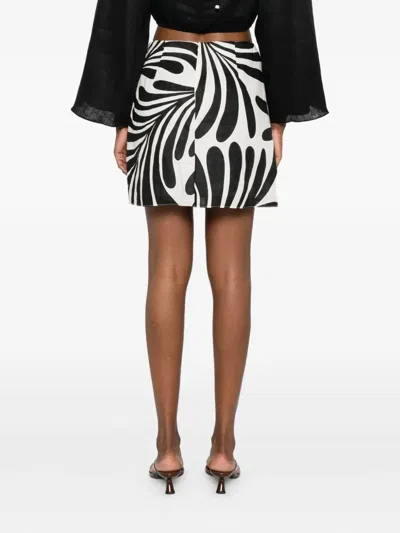 Cala De La Cruz Eve Mini Skirt In Multi