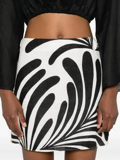 Cala De La Cruz Eve Mini Skirt In Multi