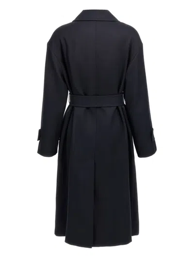 Max Mara Ilde Coats And Trench Coats Blue In Blue