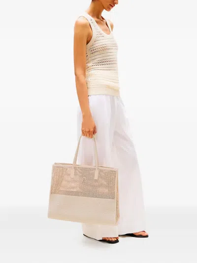 Tommy Hilfiger Mesh-panel Tote Bag