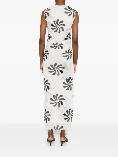 Cala De La Cruz Arena Maxi Dress In White