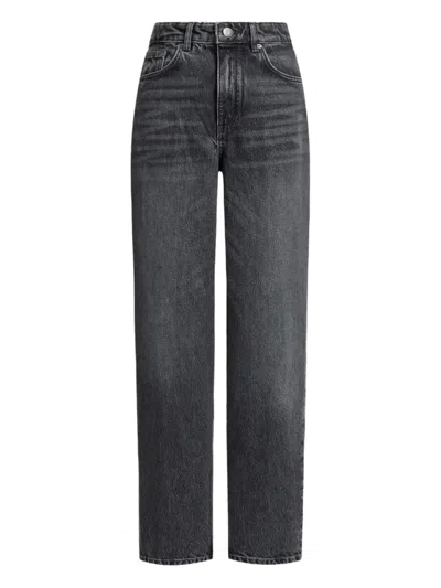 12 Storeez High-rise Straight-leg Jeans