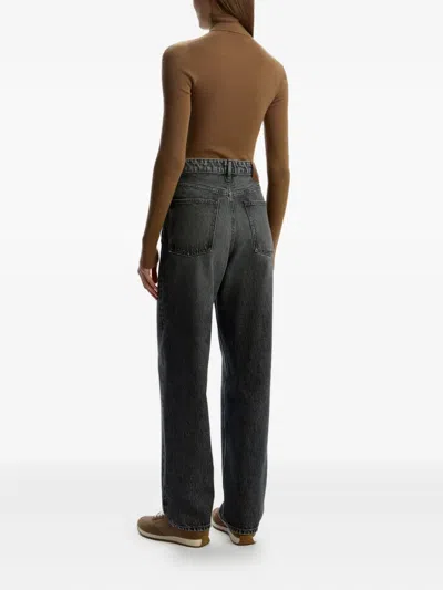 12 Storeez High-rise Straight-leg Jeans