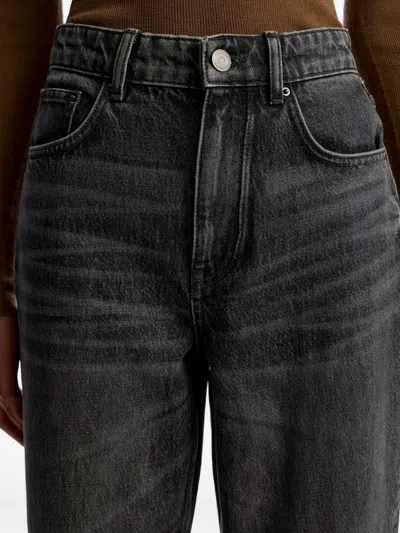 12 Storeez High-rise Straight-leg Jeans