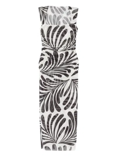 Cala De La Cruz Arena Maxi Dress In Black