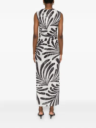 Cala De La Cruz Arena Maxi Dress In Black