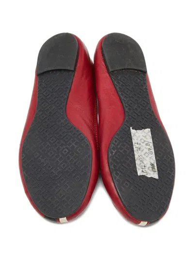 Pre-owned Tory Burch Leather Ballet Flats