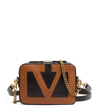 Valentino Garavani Viva Superstar Leather Crossbody Bag In Multi
