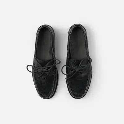 Scarosso Morgan Round-toe Lace-up Boat Shoes In Brown